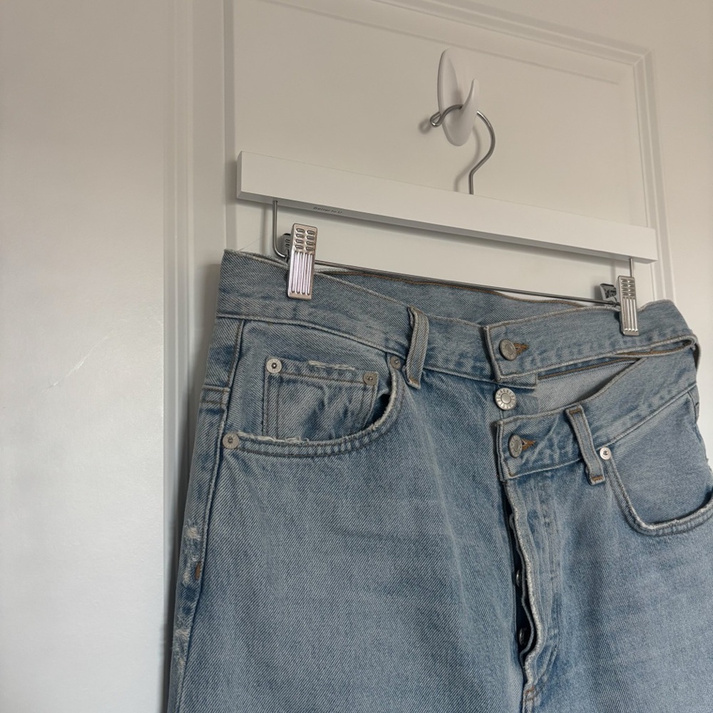 Agolde Broken Waistband Jeans in Sideline - Picture 7 of 7